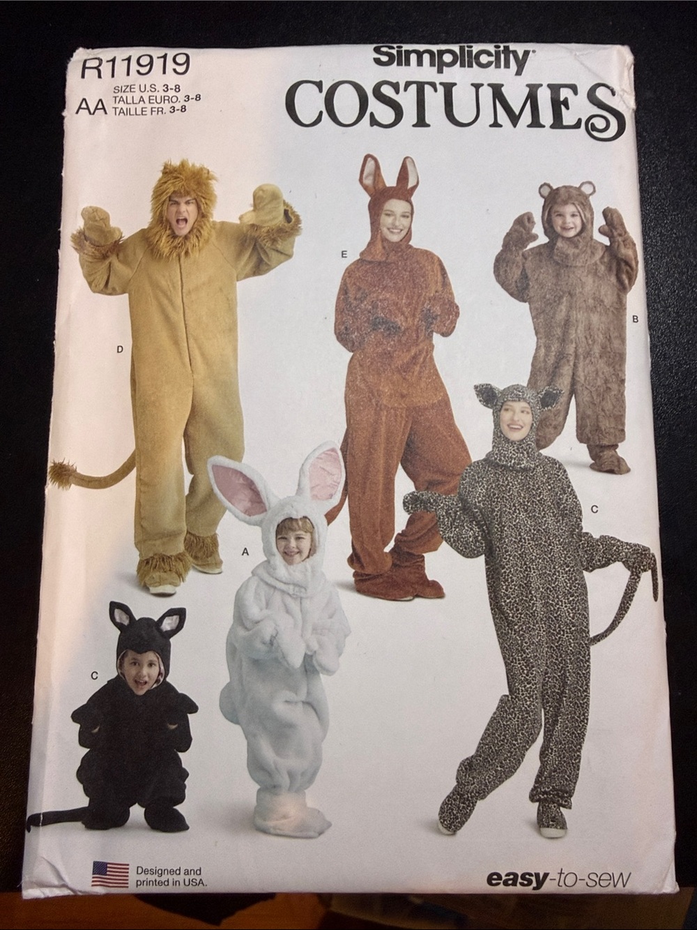 Original Halloween costumes patterns!